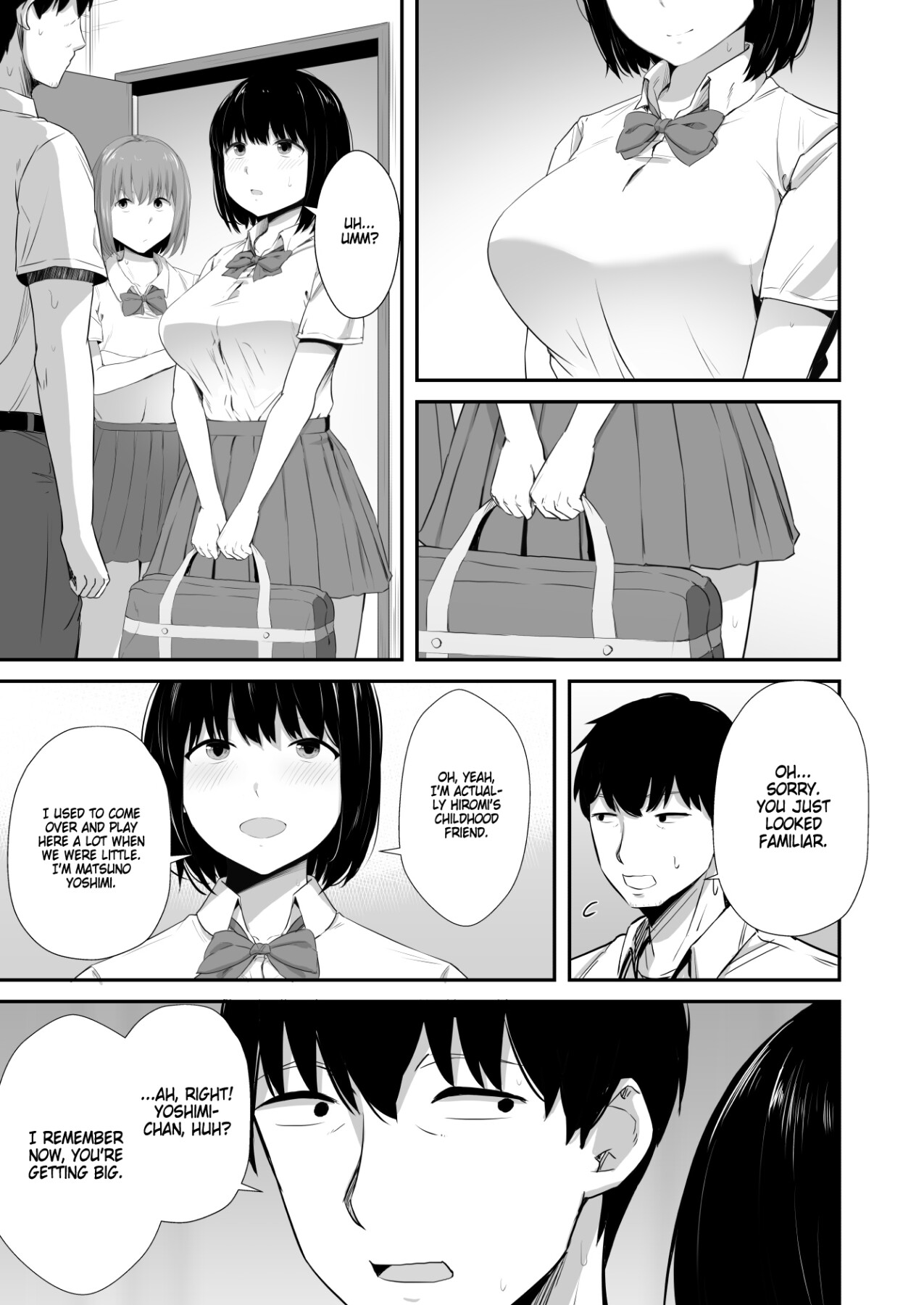 Hentai Manga Comic-A story about taking out my frustration on my daughter's schoolmate-Read-4